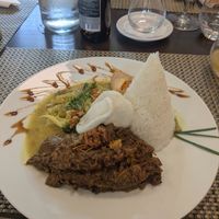 Lunch menu 1 (jackfruit) at Dapur in Zurich