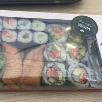 Mixed box of vegan sushi - cost £7.25 at Wasabi in Birmingham