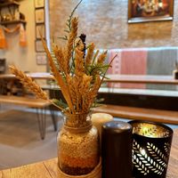 Simple homely table decor  at Corarima in Wakefield