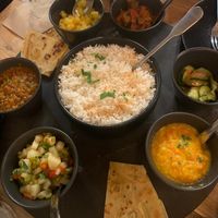 Serving dishes for 4 rice added for kids (both pictures) at Corarima in Wakefield