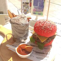 Flamming B, simply gorgeous at Café Garrett by Ohana in Lisbon