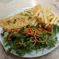 Cheese Omlet at Café Garrett by Ohana in Lisbon