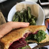 Fried avocado toast at Boca Bistro in Saratoga Springs