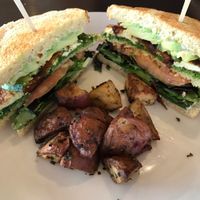 Club sandwich  at Veganbites - Sahara Ave in Las Vegas