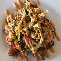 Chorizo hash  at Veganbites - Sahara Ave in Las Vegas