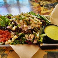Hawaiian steak salad at Tiki Loco in Dallas