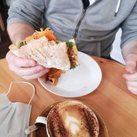 Great coffee and vegan options at Cafe Wynd in Dunfermline