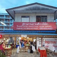 Out front at Pad Thai in Chiang Rai