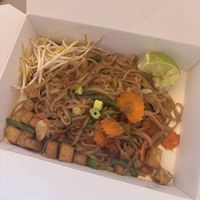 Pad se ew with tofu  at Pad Thai Take Away in Sitges