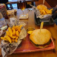 Beyond meat burger at Nieuw Amsterdam in Stiges