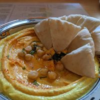 Duo de hummus at La Concepción in Tenerife