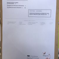 Menu at La Concepción in Tenerife