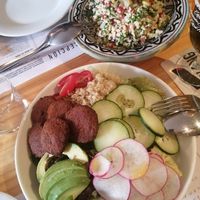 Budda bowl and Taboule at La Concepción in Tenerife