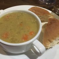 Veg soup  at Beinglas Farm in Stirling