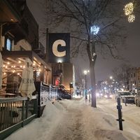 Restaurant vue de l'extérieur at ChuChai in Montreal