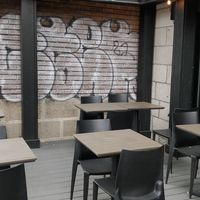 Patio at ChuChai in Montreal