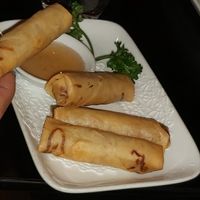 Vegetable Spring rolls at ChuChai in Montreal