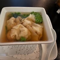 Wonton soup  at ChuChai in Montreal