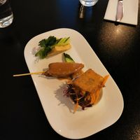 Appetizers with mtl a table at ChuChai in Montreal