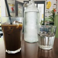 Café glacé noix de coco   at ChuChai in Montreal