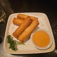 Rouleaux impériaux sauce prune at ChuChai in Montreal