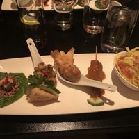 Appetizer sampler  at ChuChai in Montreal