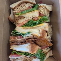 Turkey bacon club at Nooch in Windsor