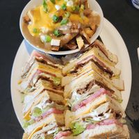 Turkey Club with Poutine! at Nooch in Windsor