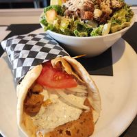 Gyro w/ Ceaser Salad at Nooch in Windsor