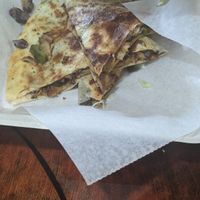 quesadilla at Cafe Single Fin in Pensacola