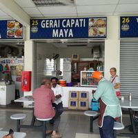 The shop itsellf at Gerai Capati Maya in Ipoh