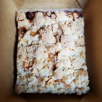 G.f. peach crumble at Ely's To Go in Boardman
