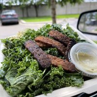 Kale Salad with tempeh bacon and avocado $16   at Seed Cafe in Minneapolis