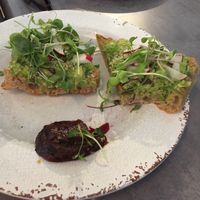 Avocado toast at Seed Cafe in Minneapolis