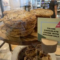 Tahini Chocolate Chunk....Delicious!! at Seed Cafe in Minneapolis