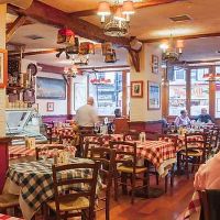 Inside at Bar Italia in Edinburgh