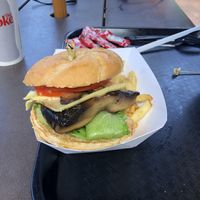 The herbivore  at Universal Studios - Jurassic Park Discovery Center in Orlando