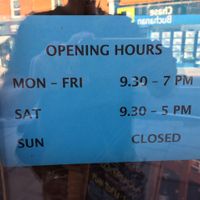 Opening hours at Gaia Wholefoods in South West London