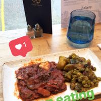 Two small plates  at Erpingham House at Cloud Twelve in West London