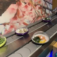 Decisions decisions   at Yo! Sushi in Southampton