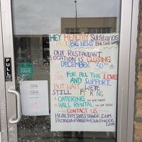 Closed besides private events + catering as of January 2026 at Healthy Substance - Garfield Ridge in Chicago