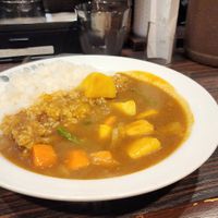 Vegetable Curry (from vegetarian menu) at Coco ichibanya - Shinjuku Station in Tokyo
