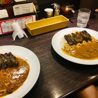Mushroom Curry With Eggplant  at Coco ichibanya - Shinjuku Station in Tokyo