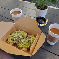 Great coffee at Hatchet Coffee in Boone