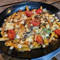 Oven baked penne (vegan) at Rococo in Hawthorn