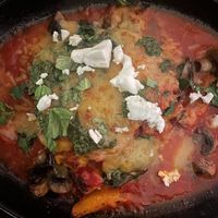 This Italian restaurant has a large vegan menu with nostalgic Italian food! They even have desserts! Great experience, would recommend.  at Rococo in Hawthorn