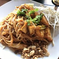 Vegan Pad Thai at Sab Lai Thai Kitchen in San Diego