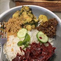 vegetable curryy  at Mango's Nuts in Ferny Creek