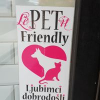 Pet friendly location.  at Pizzagram in Belgrade
