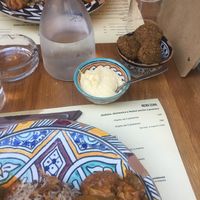 Falafel and hummus at Peace&Spice in Padua